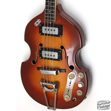 Custom 1968 Vox Astro Bass Sunburst