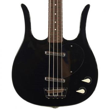 Custom Danelectro Longhorn Bass Black