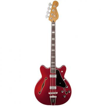 Custom Fender Coronado Bass  Candy Apple Red 4-String Electric Bass w/ Rosewood Fingerboard