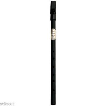 Custom Unbranded New Waltons Irish Music Little Black Whistle in D Recorder Aluminum for All Ages