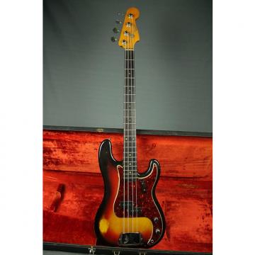 Custom Fender  Precision Bass As it came Fullerton CA ! 1963 Three Tone Sunburst