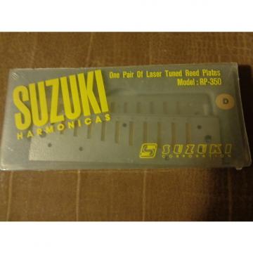 Custom Suzuki Harmonicas Pair of Laser Tuned Reed Plates Key of D Model RP-350