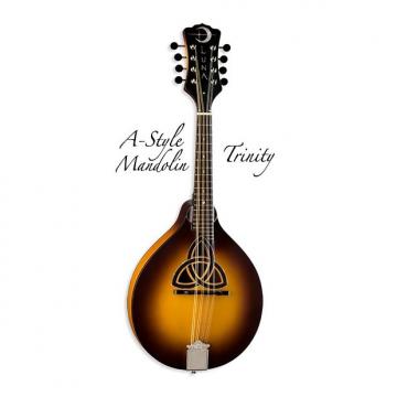 Custom Luna Folk Series Trinity A-Style Mandolin, BGM TRI A