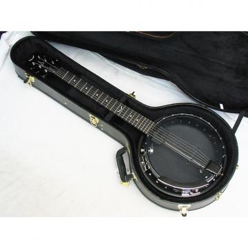 Custom DEAN Backwoods 6  BLK Chrome ELECTRIC 6-string BANJITAR banjo GUITAR w/ CASE BW6