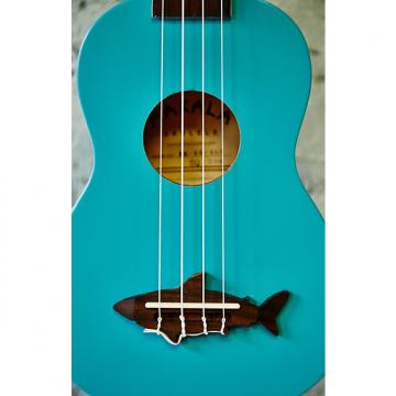 Custom Makala MK-SS/BLU Shark Mako Blue Soprano Ukulele