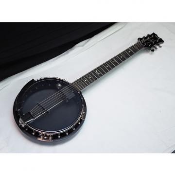 Custom DEAN Backwoods 6 BLK Chrome ELECTRIC 6-string BANJITAR banjo GUITAR new BW6