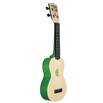 Custom Kala MK-SWT/GN Makala Waterman Series Soprano Ukulele - Translucent Green