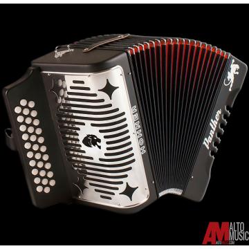 Custom Hohner Panther Accordion 31 Treble Keys 12 Bass - Mint Condition with 6 Month Alto Music Warranty!