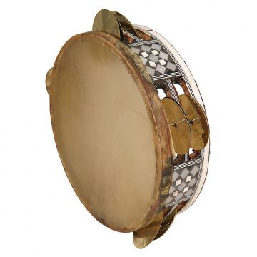 Custom Mid East 8.5&quot; Egyptian Tambourine Mosaic Brass Cymbals