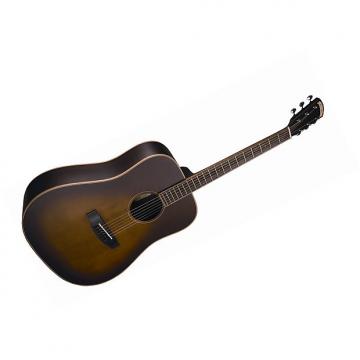 Custom Morgan Monroe Creekside Vintage Solid Top Acoustic Guitar w/ Alligator Case