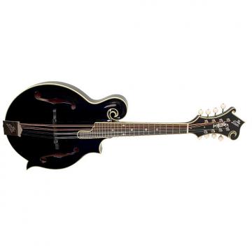 Custom The Loar LM-600 BK F Style Professional Series Mandolin Black Free Shipping and Case