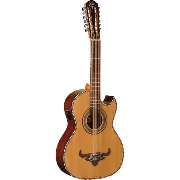Custom Oscar Schmidt OH52SE Bajo Sexto  Latin Guitar Natural with Fishman Preamp and Gig Bag