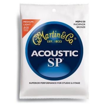 Martin martin d45 MSP4150 dreadnought acoustic guitar SP martin guitar strings Phosphor martin guitar accessories Bronze martin Acoustic Guitar Strings, Light/Medium