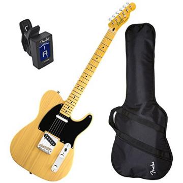 Squier Classic Vibe Tele 50's BTB Electric Guitar w/ Fender Gig Bag and Tuner