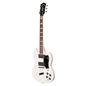Guild S-100 Polara Solid Body Electric Guitar with Case (White)