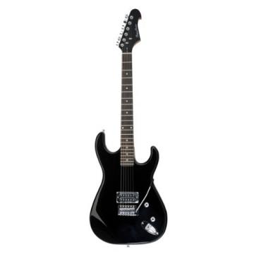 Spectrum Star Series AIL 57GB Solid Body Full Size High Gloss Black Electric Guitar