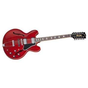 Gibson Memphis ES-335 12 String  ES12ARDNH1 Semi-Hollow-Body Electric Guitar String - Faded Cherry