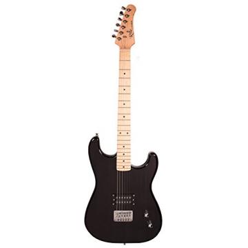 Rise by Sawtooth ST-RISE-ST-BLK-KIT-1 Electric Guitar Pack, Black