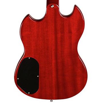 GuildS-100 Polara CHR Solid Body Electric Guitar, Cherry Red with Guild Hard Case, ChromaCast Electric Strings, Cable, Strap, Picks, Stand and Polish Cloth