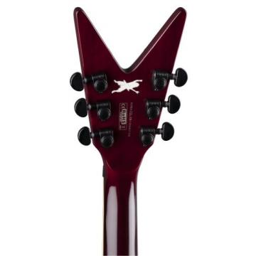 Dean Guitars Dimebag Rebel Limited Edition Solid-Body Electric Guitar, Trans Red