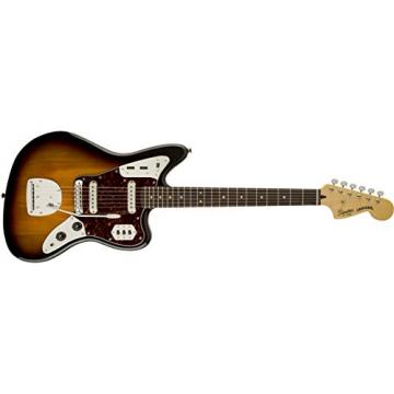 Squier by Fender Vintage Modified Jaguar Electric Guitar, Rosewood Fingerboard, 3-Tone Sunburst