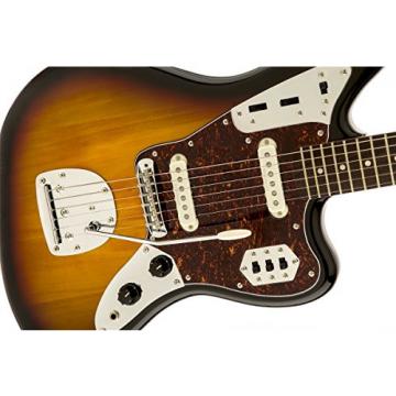 Squier by Fender Vintage Modified Jaguar Electric Guitar, Rosewood Fingerboard, 3-Tone Sunburst