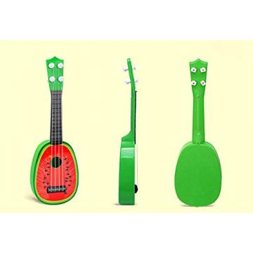 Kid's Fruits Style Simulation Guitar 4 string Music Toys for Children guitar (Watermelon)