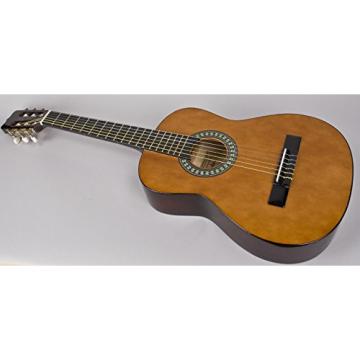 1/2 Size 34&quot; Nylon String Guitar, Much Higher Quality, Includes Strap, Picks &amp; Case Great For Children 5-8 Completely Set-up In My Shop For Easy Play Free U.S. Shipping