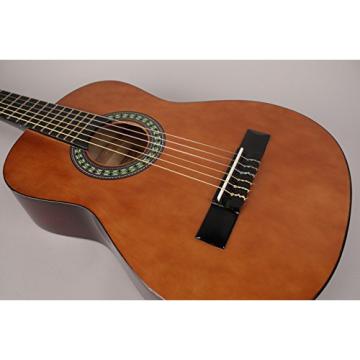 1/2 Size 34&quot; Nylon String Guitar, Much Higher Quality, Includes Strap, Picks &amp; Case Great For Children 5-8 Completely Set-up In My Shop For Easy Play Free U.S. Shipping