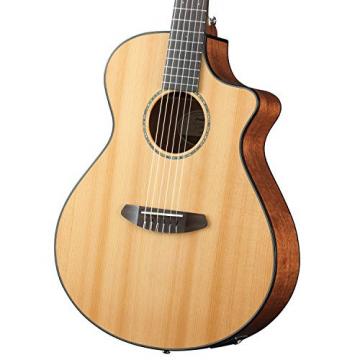 Breedlove PURSUIT-NY Pursuit Nylon Acoustic-Electric Guitar with Strap, Stand, Picks, Tuner, Cloth and Gig Bag