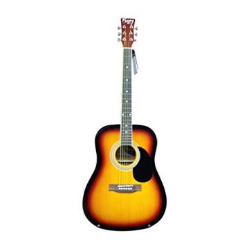 ChordBuddy Guitar Starter Kit. Includes Full Size, Perry Dreadnought Acoustic 6 String Guitar (Vintage Burst), ChordBuddy Device, DVD, Songbook, Gig Bag, Tuner and Picks. Best Guitar Learning System.