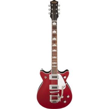 Gretsch G5441T Electromatic Double Jet Electric Guitar with Bigsby Tailpiece, 22 Frets, Rosewood Fretboard, Maple Neck, Passive Pickup, Gloss Polyester, Firebird Red