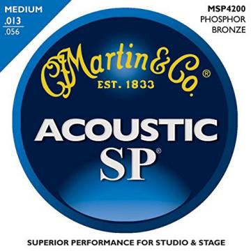 Martin martin strings acoustic MSP4200 martin guitar strings acoustic Phosphor martin guitars acoustic Bronze martin guitar strings Medium martin guitar strings acoustic medium Acoustic Guitar Strings (5 Pack)