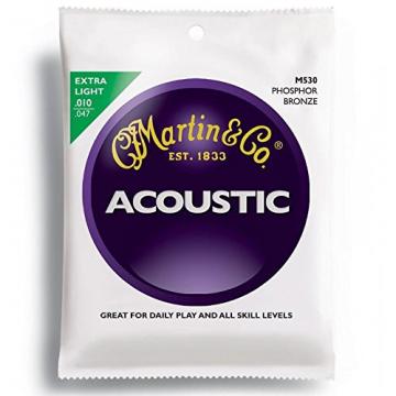 Martin martin acoustic guitar M530 martin Phosphor guitar martin Bronze martin guitar case Acoustic martin guitar strings Guitar Strings, Extra Light