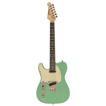 Sawtooth martin strings acoustic ST-ET-LH-SGRW-KIT-2 martin acoustic guitar strings Left martin guitar strings Handed martin Electric martin guitar strings acoustic medium Guitar, Surf Green with Aged White Pickguard