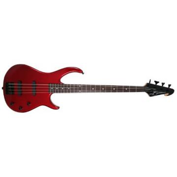 Peavey Millennium 4 String Electric Bass with Active Electronics, Metallic Red