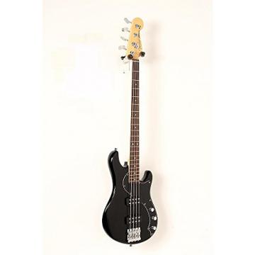 Fender American Standard HH Dimension Bass IV Rosewood Fingerboard Electric Bass Guitar Level 2 Black 190839071064