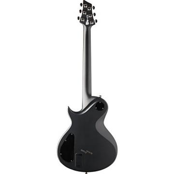 Washburn PXL10EC Parallaxe PXL Series Solid-Body Electric Guitar, Carbon Black Finish