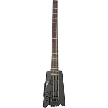 Steinberger  Spirit XT-25 Solid Body Left Handed Electric 5 String Bass Guitar, Black