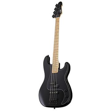 ESP Artist Series LGCP4BLK 4-String Bass Guitar, Black