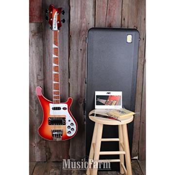 Rickenbacker 4003 FG Electric 4 String Bass Guitar Fireglo with Hardshell Case