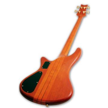 Schecter Stiletto Studio-4 Electric Bass (4 String, Honey Satin)