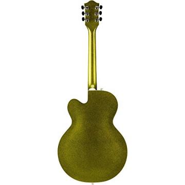 Gretsch Guitars G6120SH Brian Setzer Hot Rod Semi-Hollow Electric Guitar Green Sparkle
