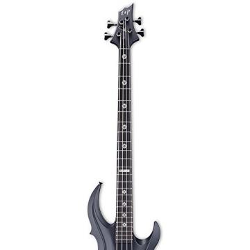 ESP ETARAYAFRXBLKS Tom Araya Signature Series FRX Electric Bass, Black Satin