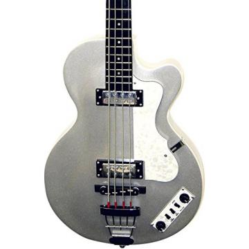 Hofner Igntion Club LTD Electric Bass Guitar Silver Sparkle