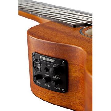 Gretsch G9121 Tenor A.C.E Acoustic-Electric Ukulele with Gig Bag - Honey Mahogany Stain