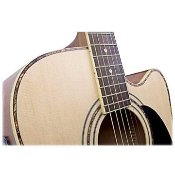 Cort AD880CENS Standard Dreadnought Acoustic-Electric Guitar Spruce Top, Single Cutaway, Natural Satin