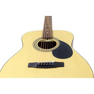 Cort AF510OP Standard Concert Body Acoustic Guitar Spruce Top, Natural Open Pore