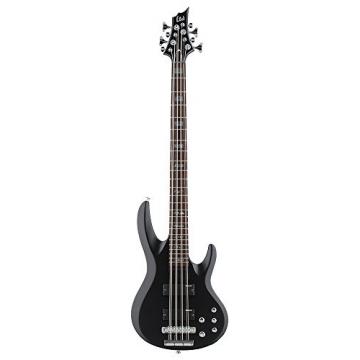ESP Artist Series LFB208BLKS 8-String Bass Guitar, Black Satin