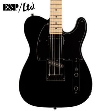ESP LTD TE-212M-BLK Maple Electric Guitar with 10 Feet Cable, Strap, Stand, Tuner, ChromaCast Pick Sampler and ChromaCast Gig Bag